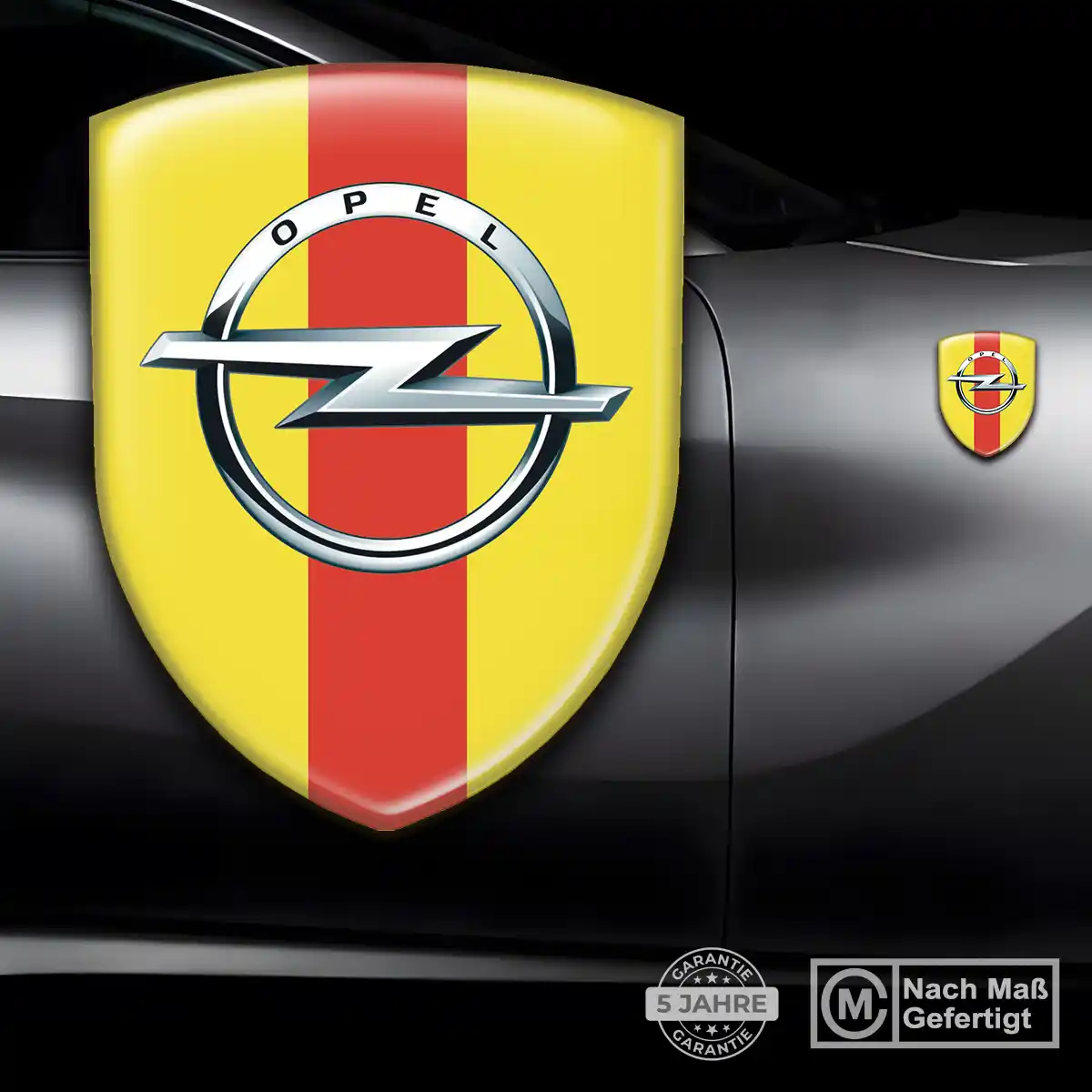 Opel 3D Gel Aufkleber Embleme Auto Luxus-Edition
