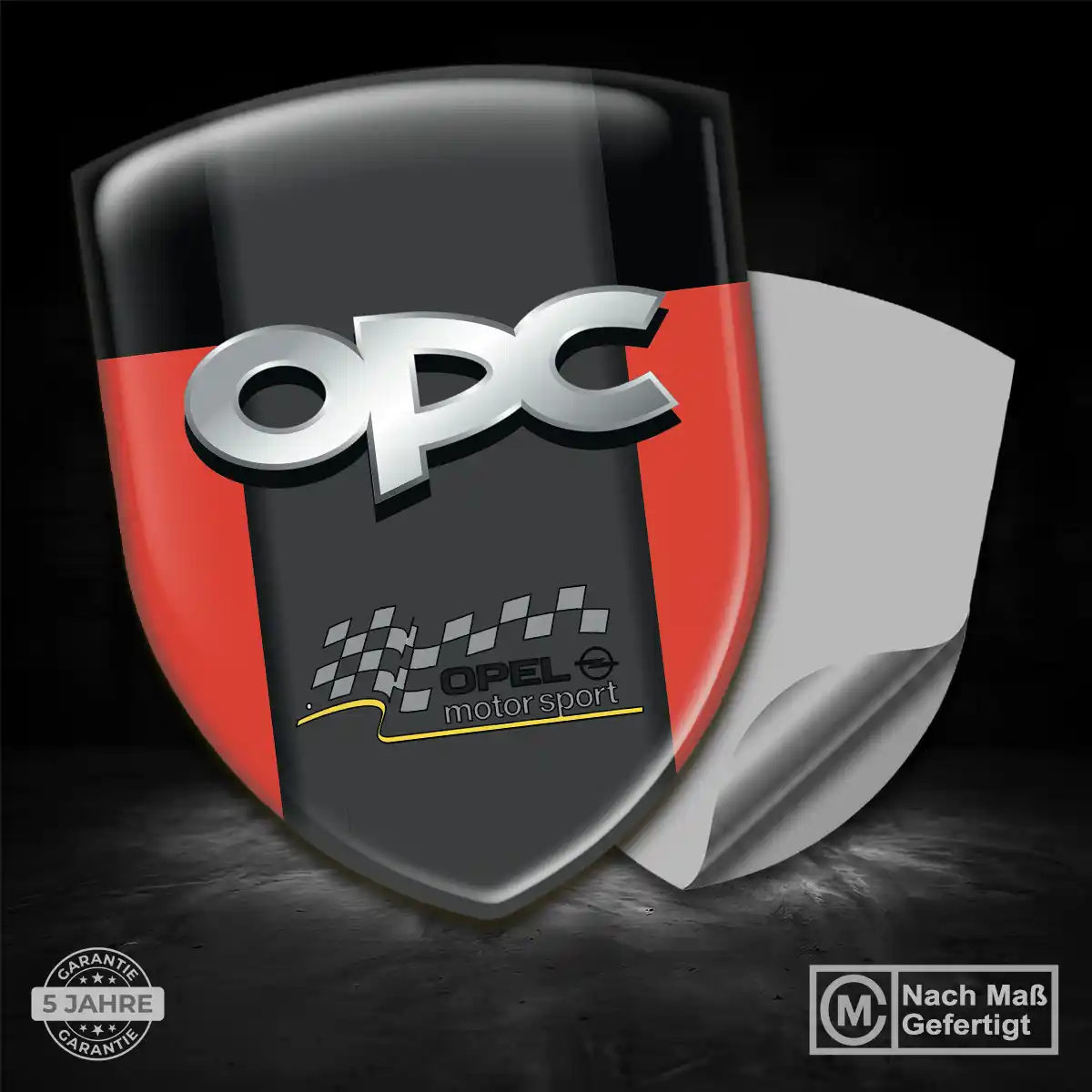 Opel 3D Gel Aufkleber Embleme Auto Premium-Edition