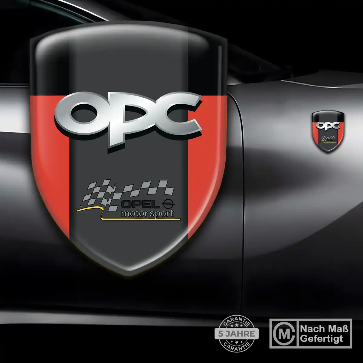 Opel 3D Gel Aufkleber Embleme Auto Premium-Edition