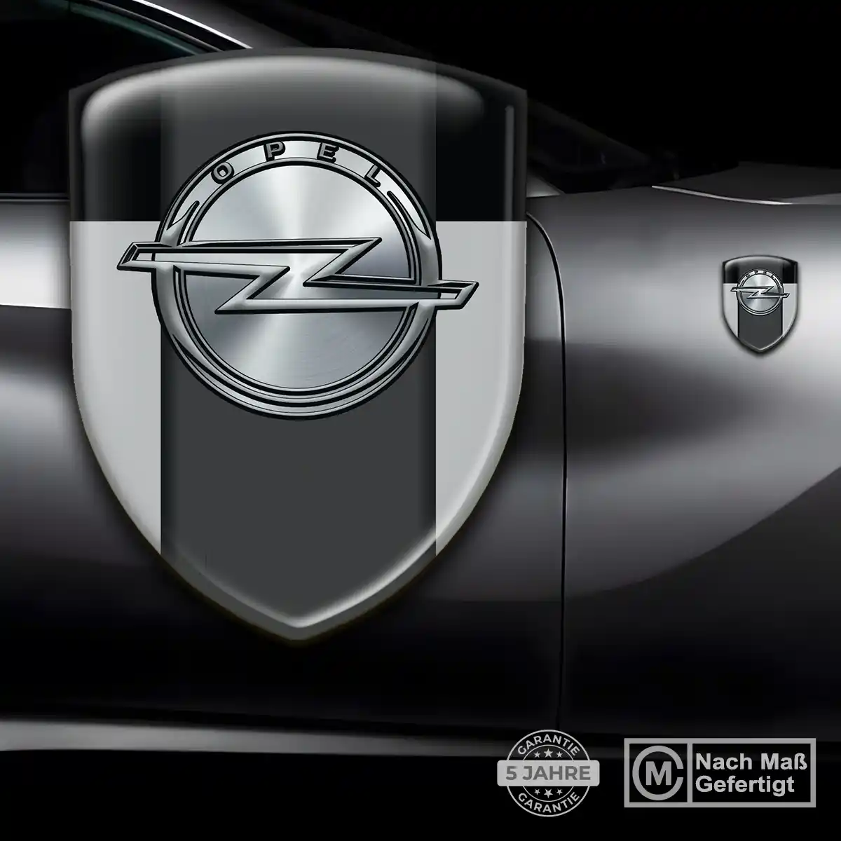 Opel 3D Gel Aufkleber Embleme Edles Design