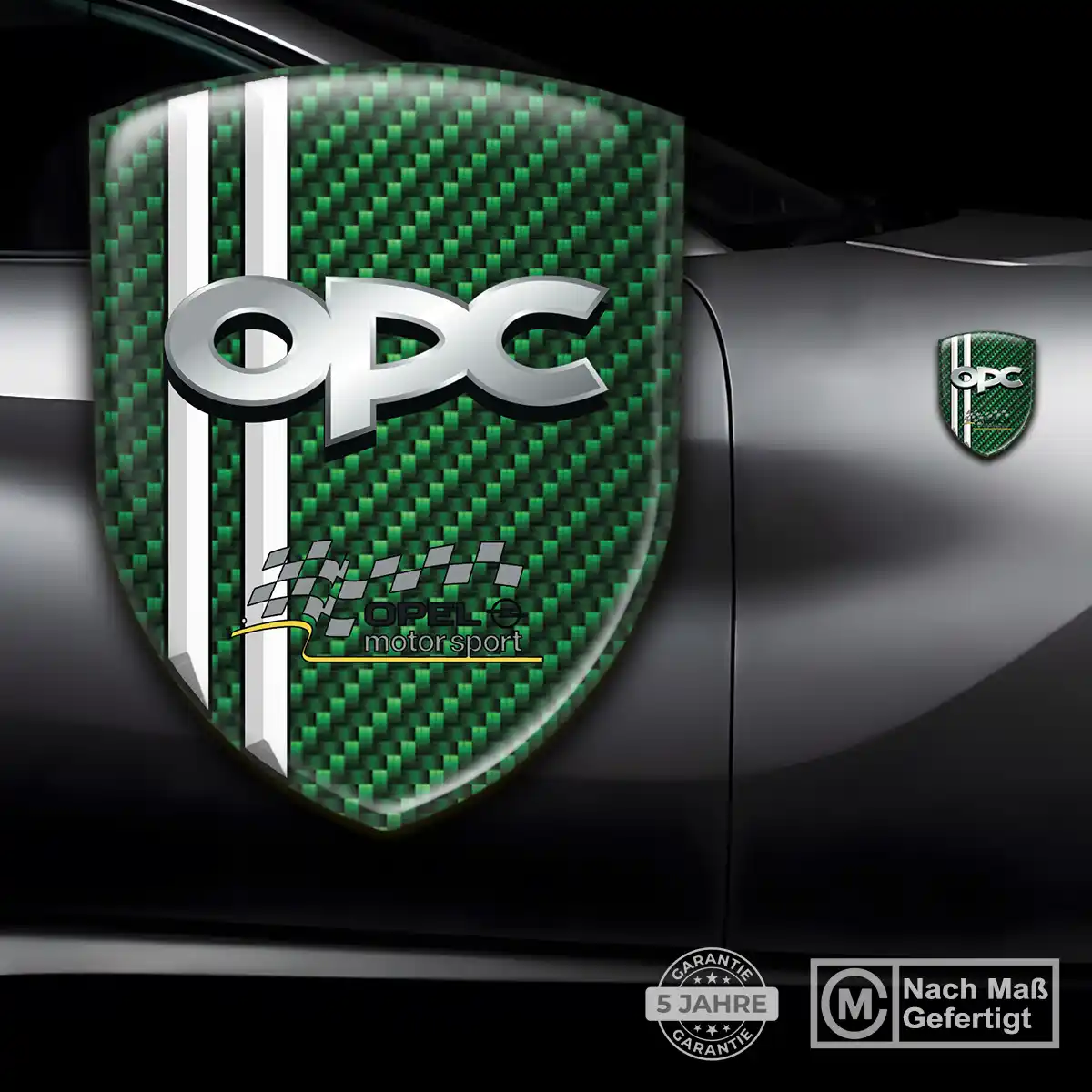 Opel 3D Gel Aufkleber Embleme Exterieurdesign