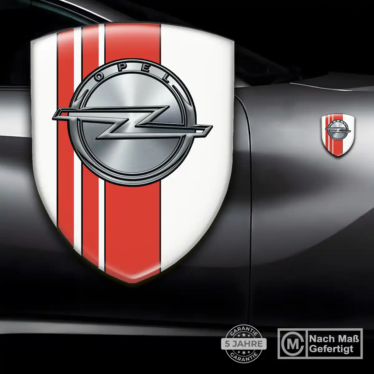 Opel 3D Gel Aufkleber Embleme Hochwertiges Harz