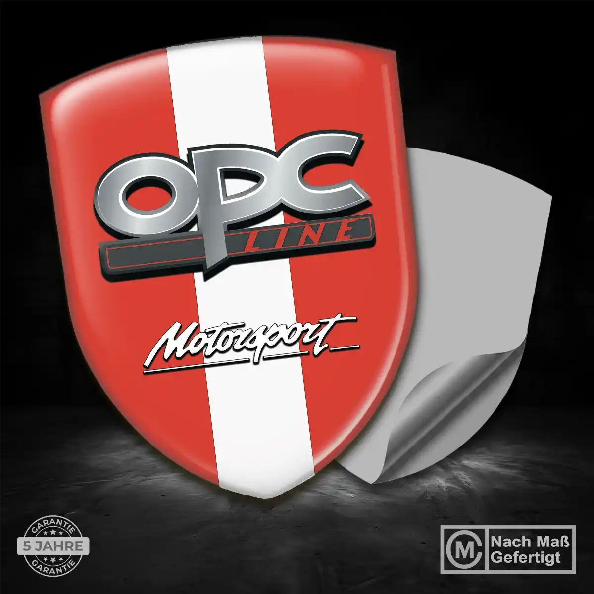 Opel 3D Gel Aufkleber Embleme Limitierte Auflage
