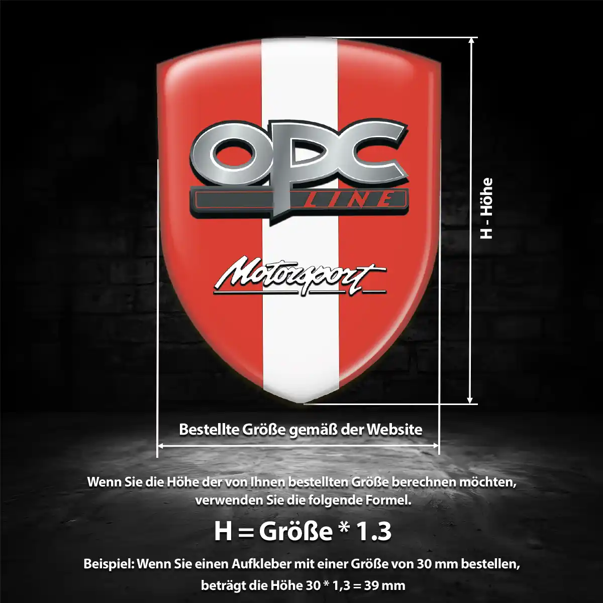 Opel 3D Gel Aufkleber Embleme Limitierte Auflage