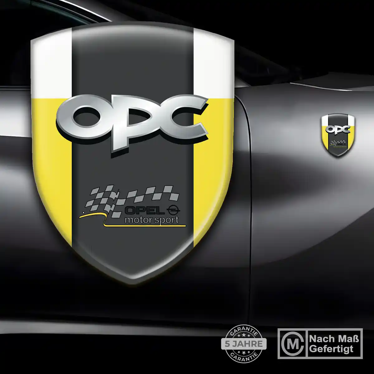 Opel 3D Gel Aufkleber Embleme Luxus-Edition