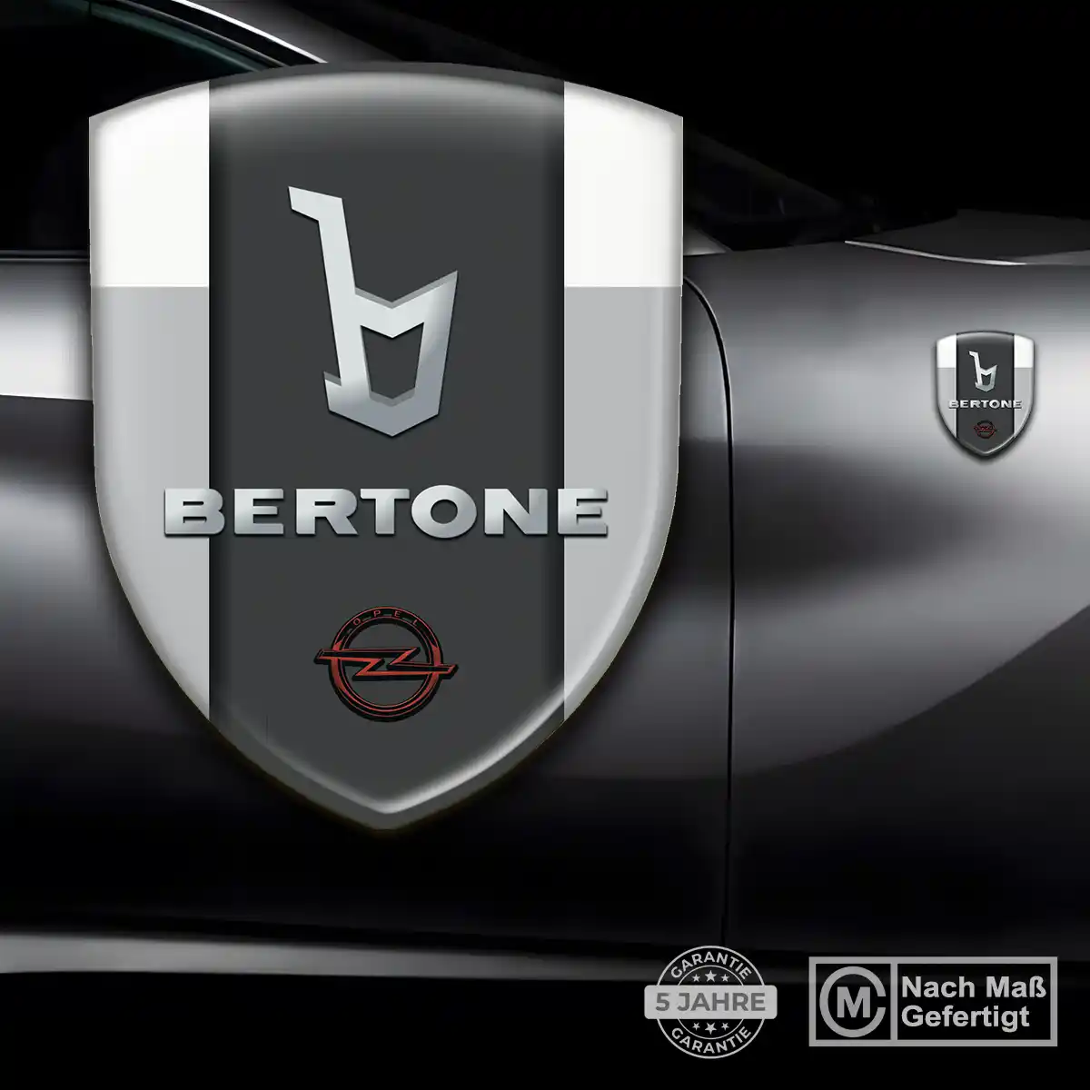 Opel 3D Gel Aufkleber Embleme Markenedition