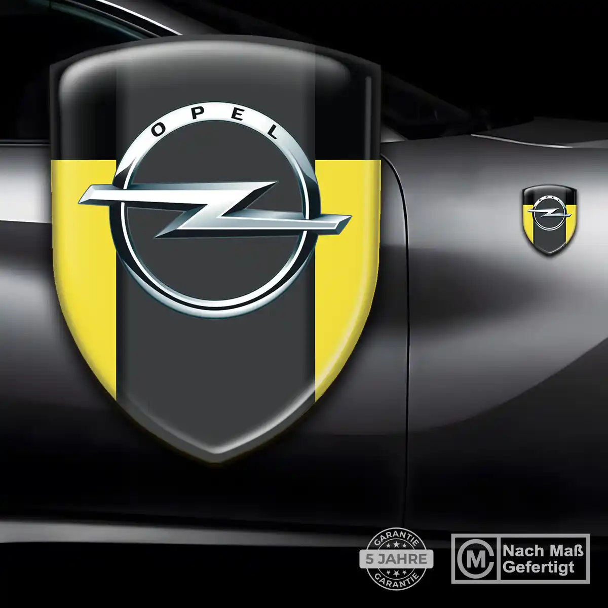 Opel 3D Gel Aufkleber Embleme Premium-Edition