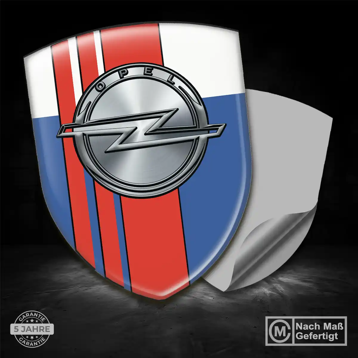 Opel 3D Gel Aufkleber Hohe Qualität