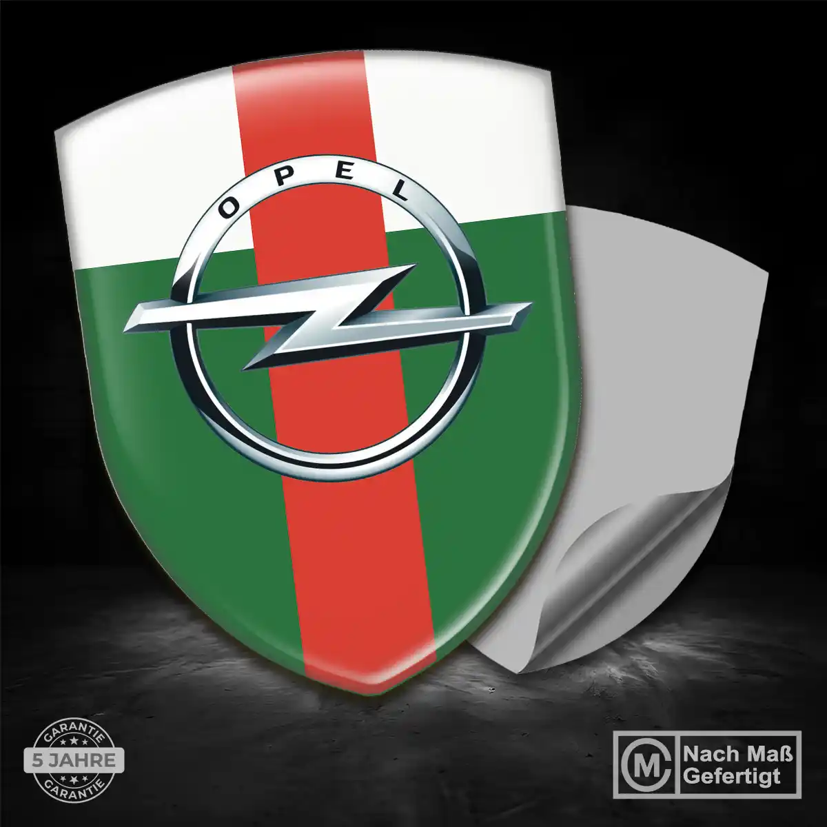 Opel 3D Gel Aufkleber Limitierte Auflage