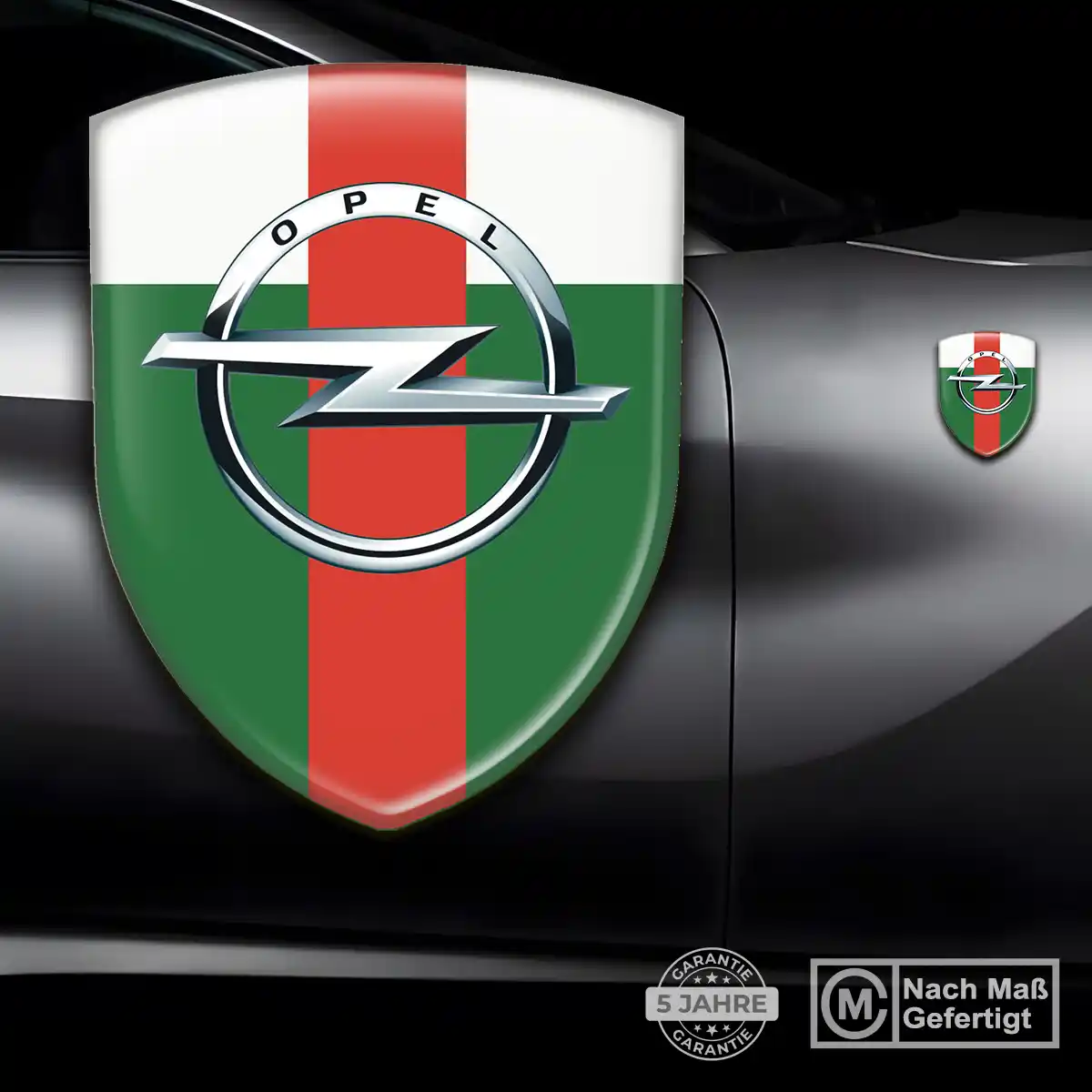 Opel 3D Gel Aufkleber Limitierte Auflage