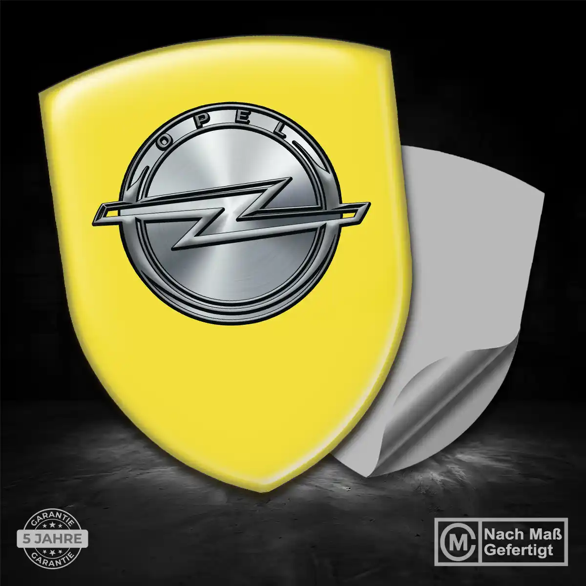 Opel 3D Gel Aufkleber Markenedition