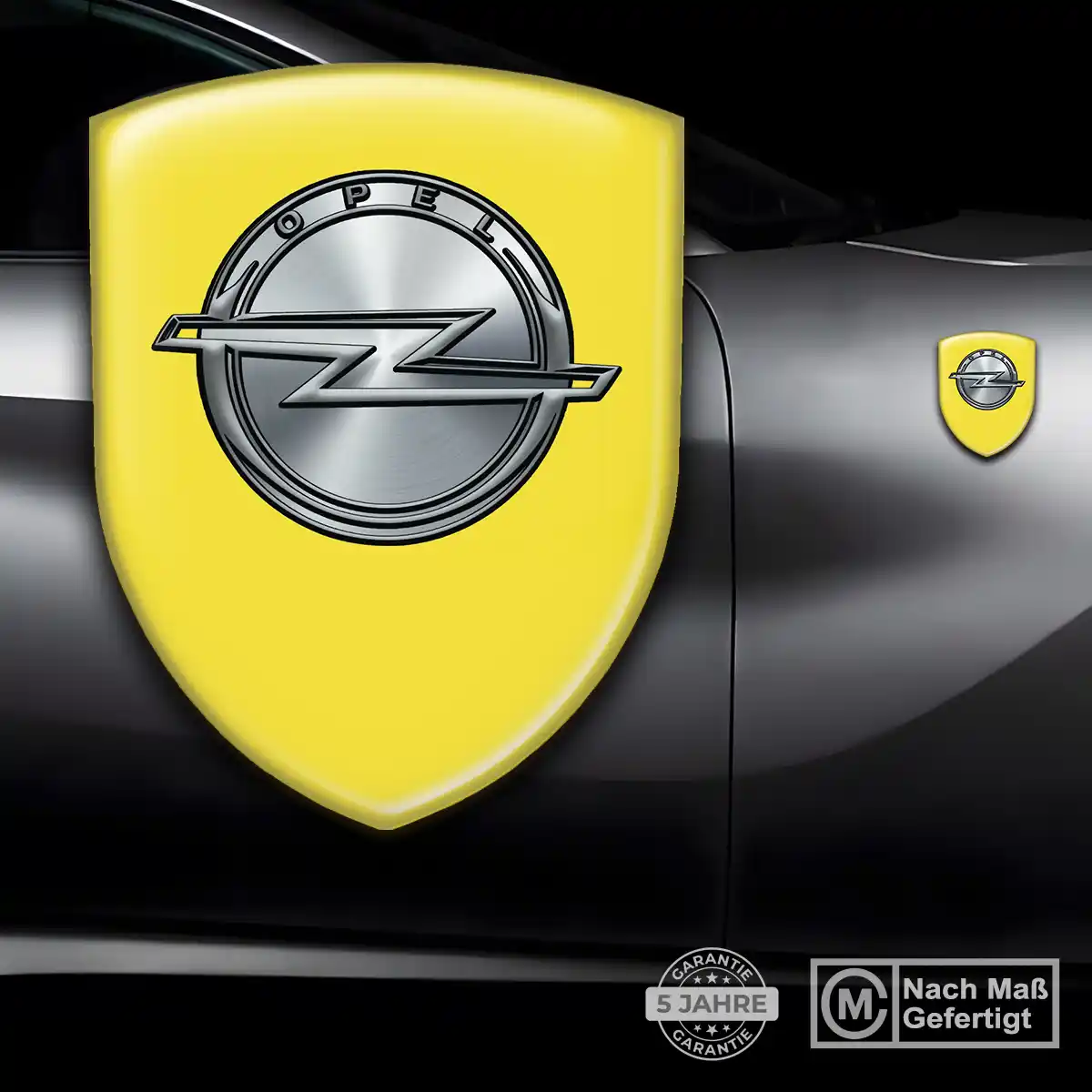 Opel 3D Gel Aufkleber Markenedition