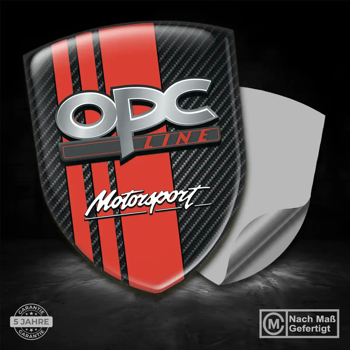 Opel 3D Gel Aufkleber Premiumqualität