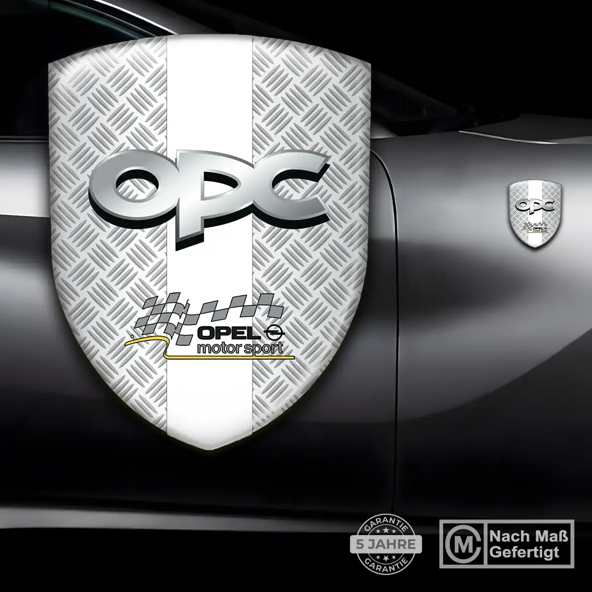 Opel 3D Gel Aufkleber Silikon Auto Edles Design