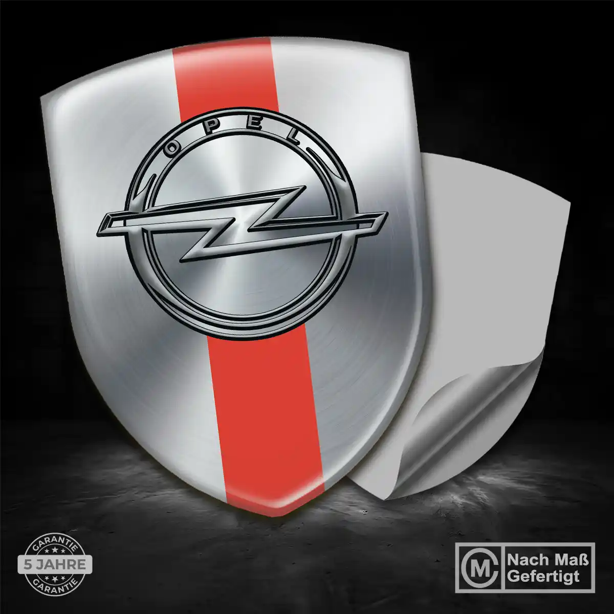 Opel 3D Gel Aufkleber Silikon Auto Exterieurdesign