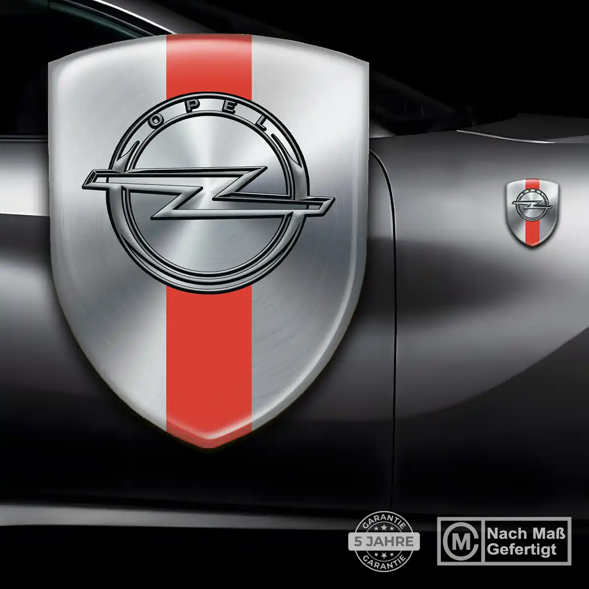 Opel 3D Gel Aufkleber Silikon Auto Exterieurdesign