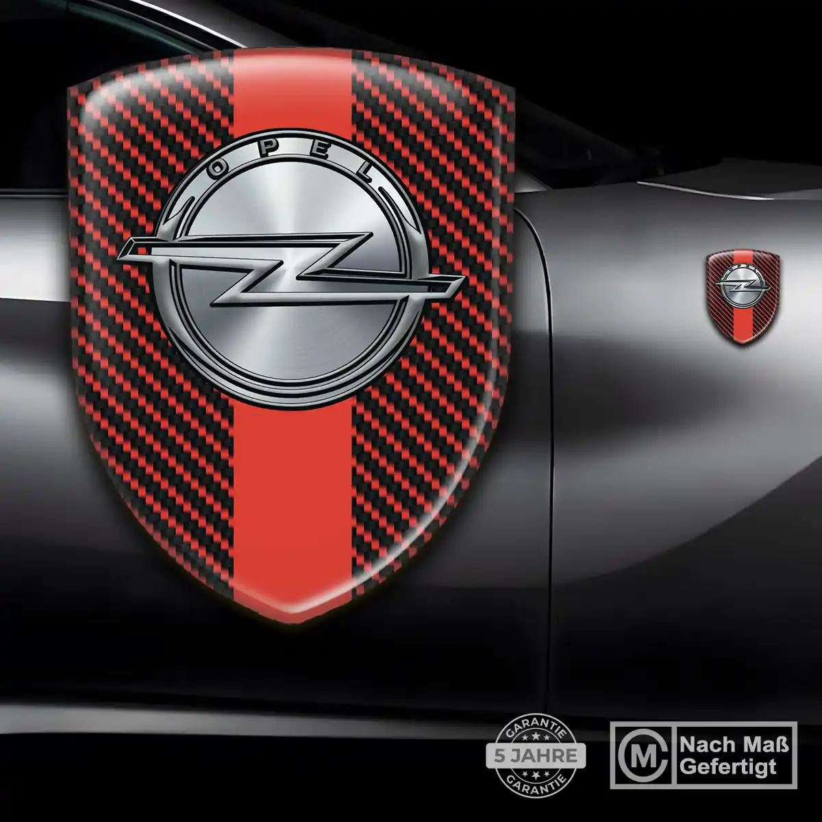 Opel 3D Gel Aufkleber Silikon Auto Hochwertiges Harz