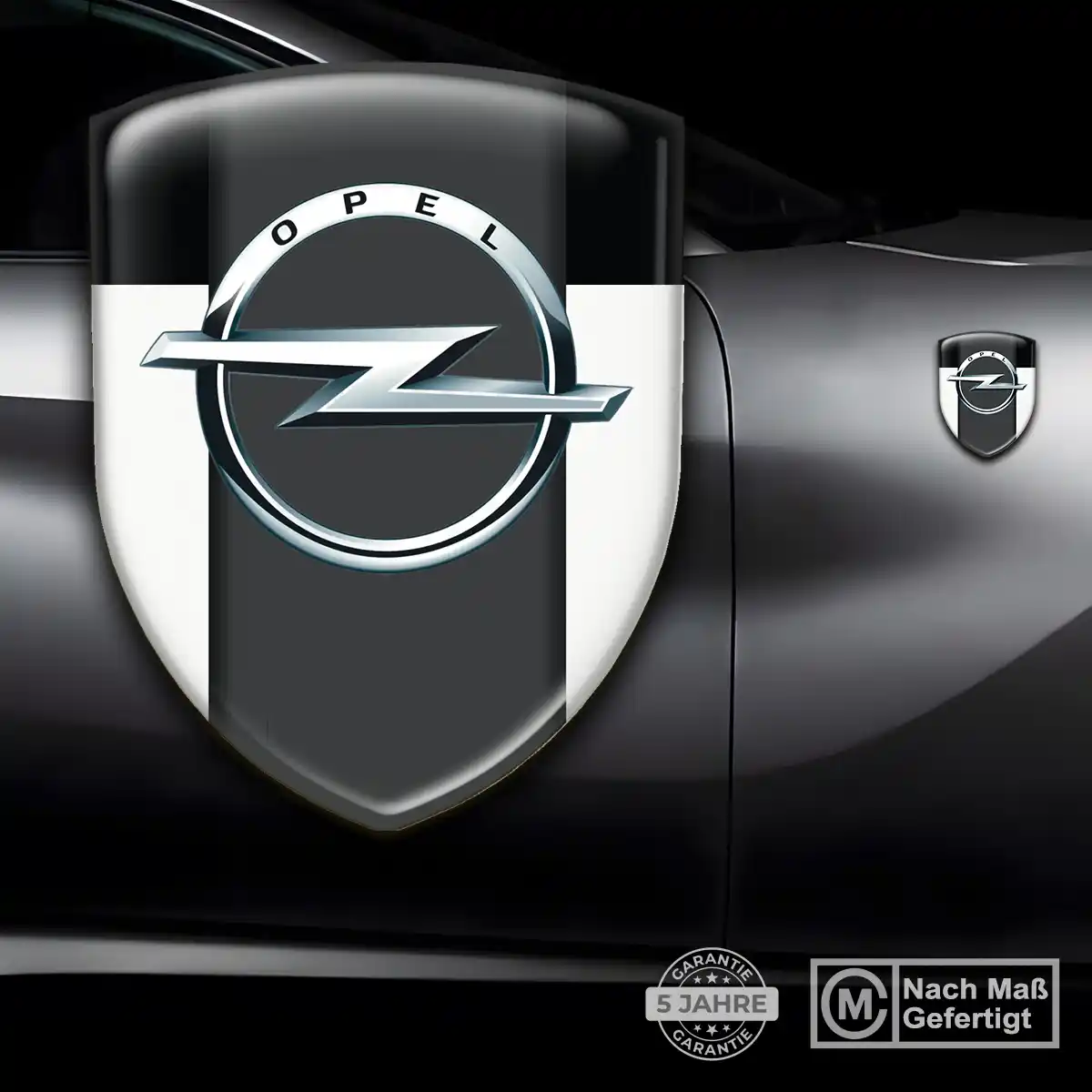 Opel 3D Gel Aufkleber Silikon Auto Luxus-Edition
