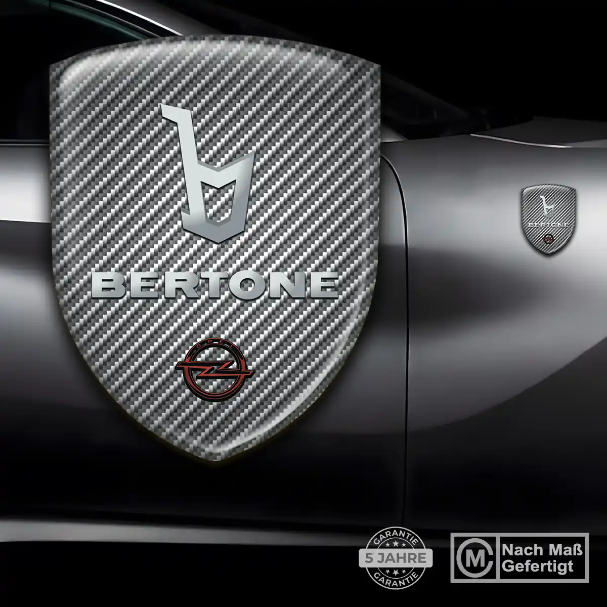 Opel 3D Gel Aufkleber Silikon Auto Modernes Design