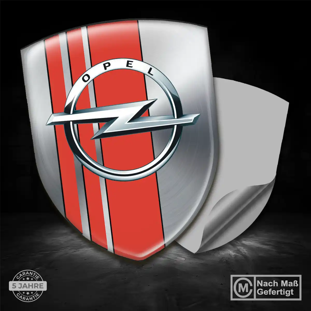Opel 3D Gel Aufkleber Silikon Auto Premium-Edition