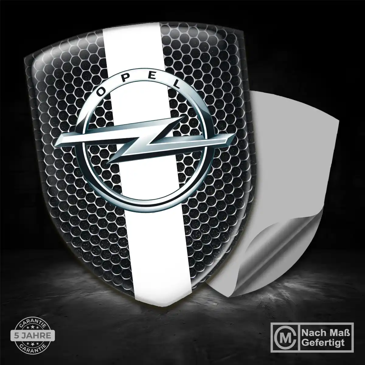 Opel 3D Gel Aufkleber Silikon Auto Tuningfahrzeug