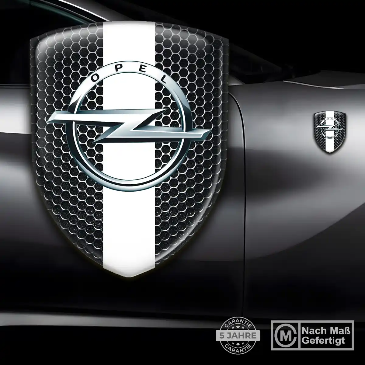 Opel 3D Gel Aufkleber Silikon Auto Tuningfahrzeug