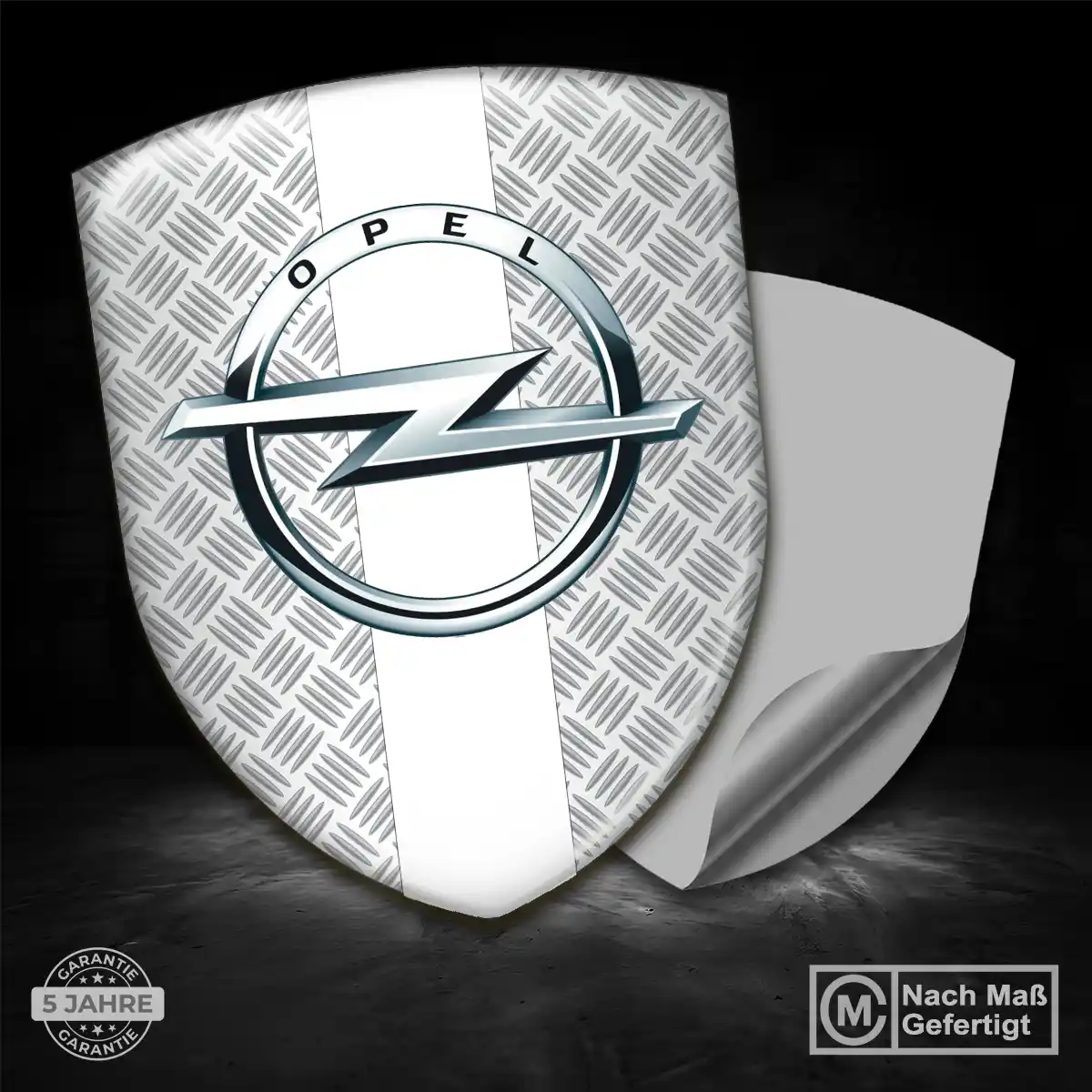 Opel 3D Gel Aufkleber Silikon Markenedition