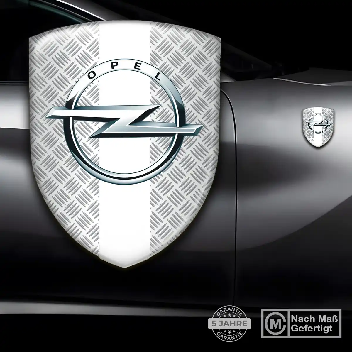 Opel 3D Gel Aufkleber Silikon Markenedition