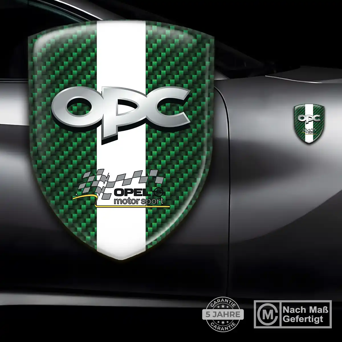Opel 3D Gel Aufkleber Silikon Modernes Design