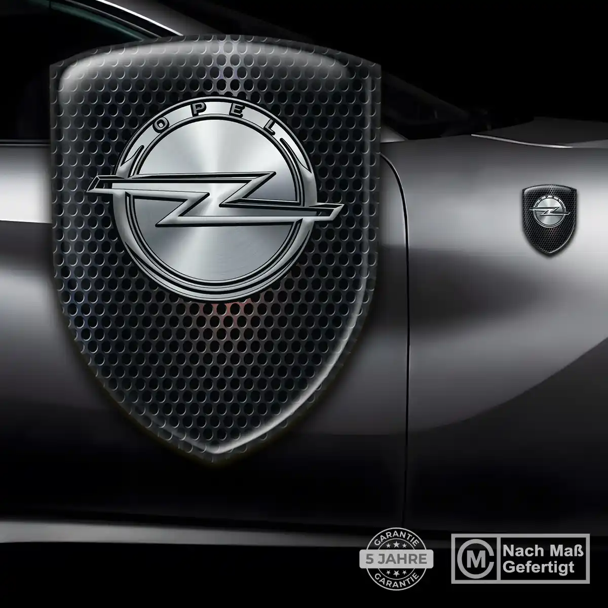 Opel 3D Gel Aufkleber Silikon Stilvolles Design