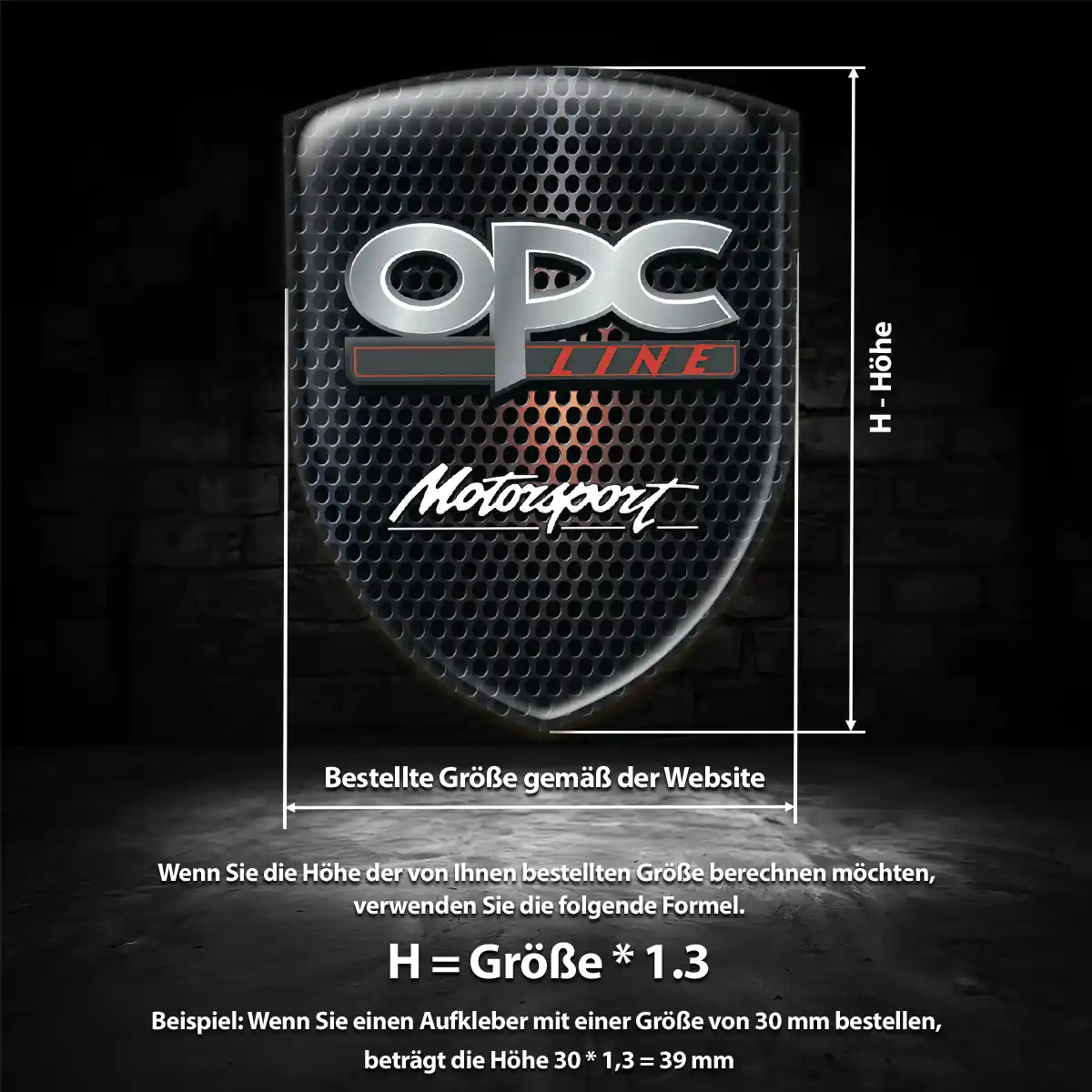 Opel 3D Gel Aufkleber Wappen Auto Exterieurdesign