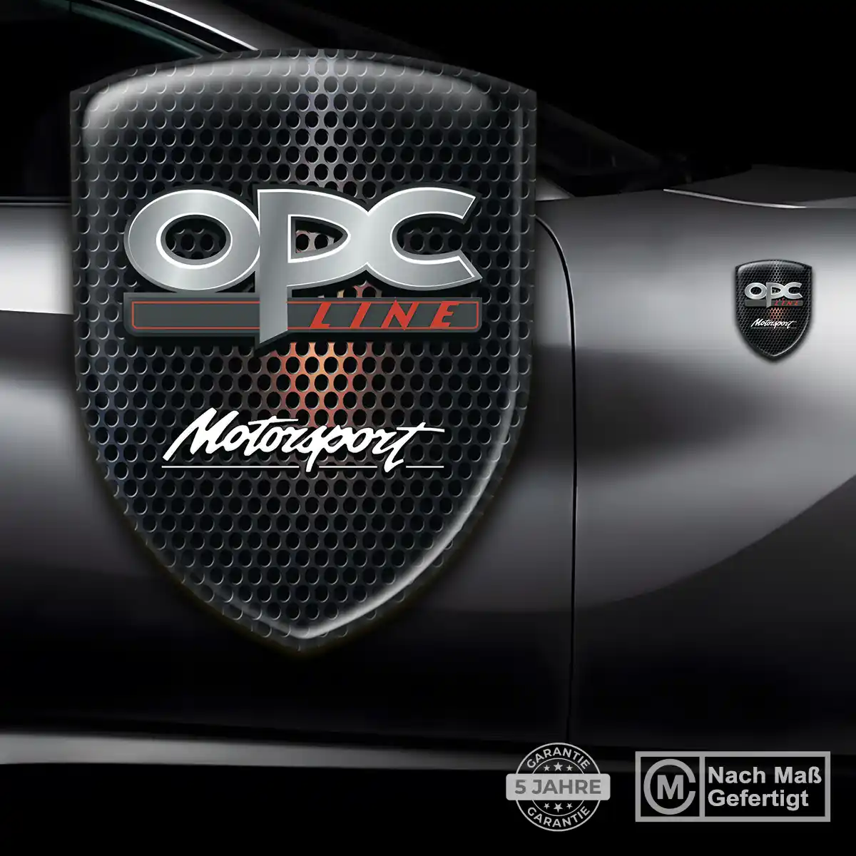 Opel 3D Gel Aufkleber Wappen Auto Exterieurdesign