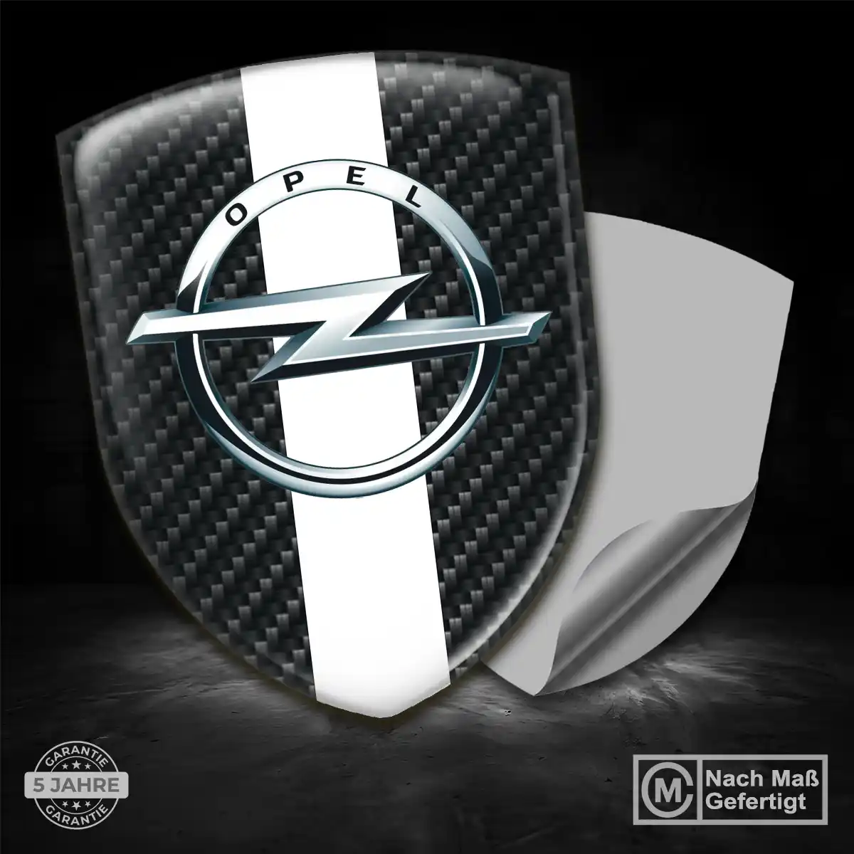 Opel 3D Gel Aufkleber Wappen Auto Limitierte Auflage