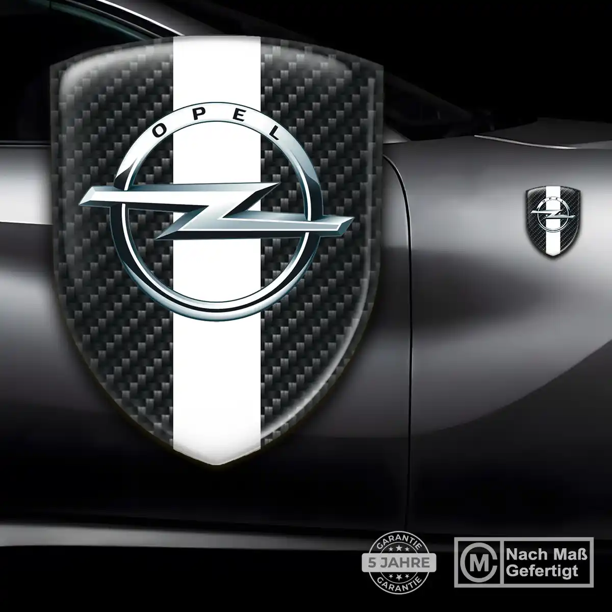 Opel 3D Gel Aufkleber Wappen Auto Limitierte Auflage