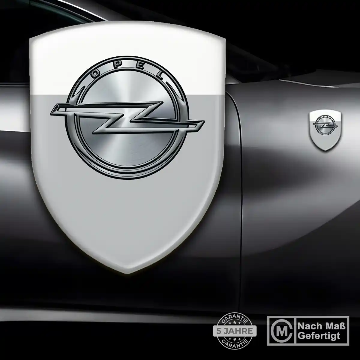 Opel 3D Gel Aufkleber Wappen Auto Stilvolles Design