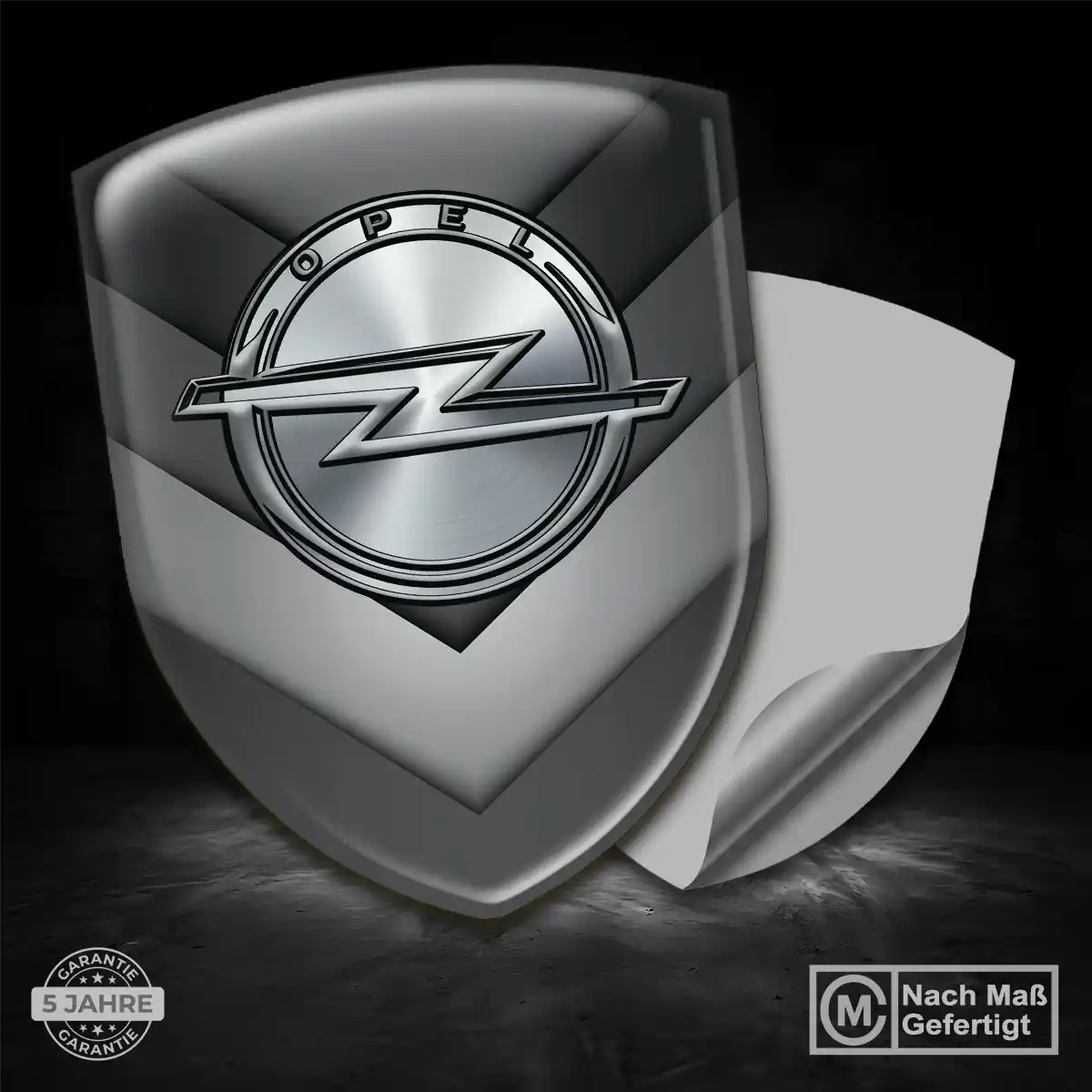 Opel 3D Gel Aufkleber Wappen Auto Tuningfahrzeug