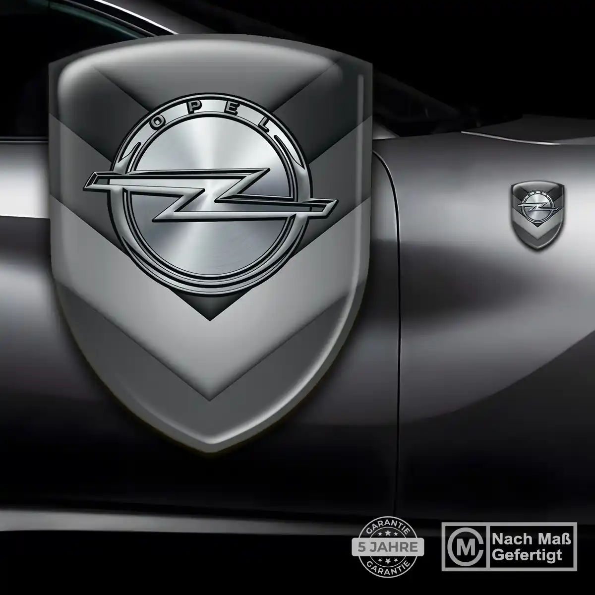 Opel 3D Gel Aufkleber Wappen Auto Tuningfahrzeug