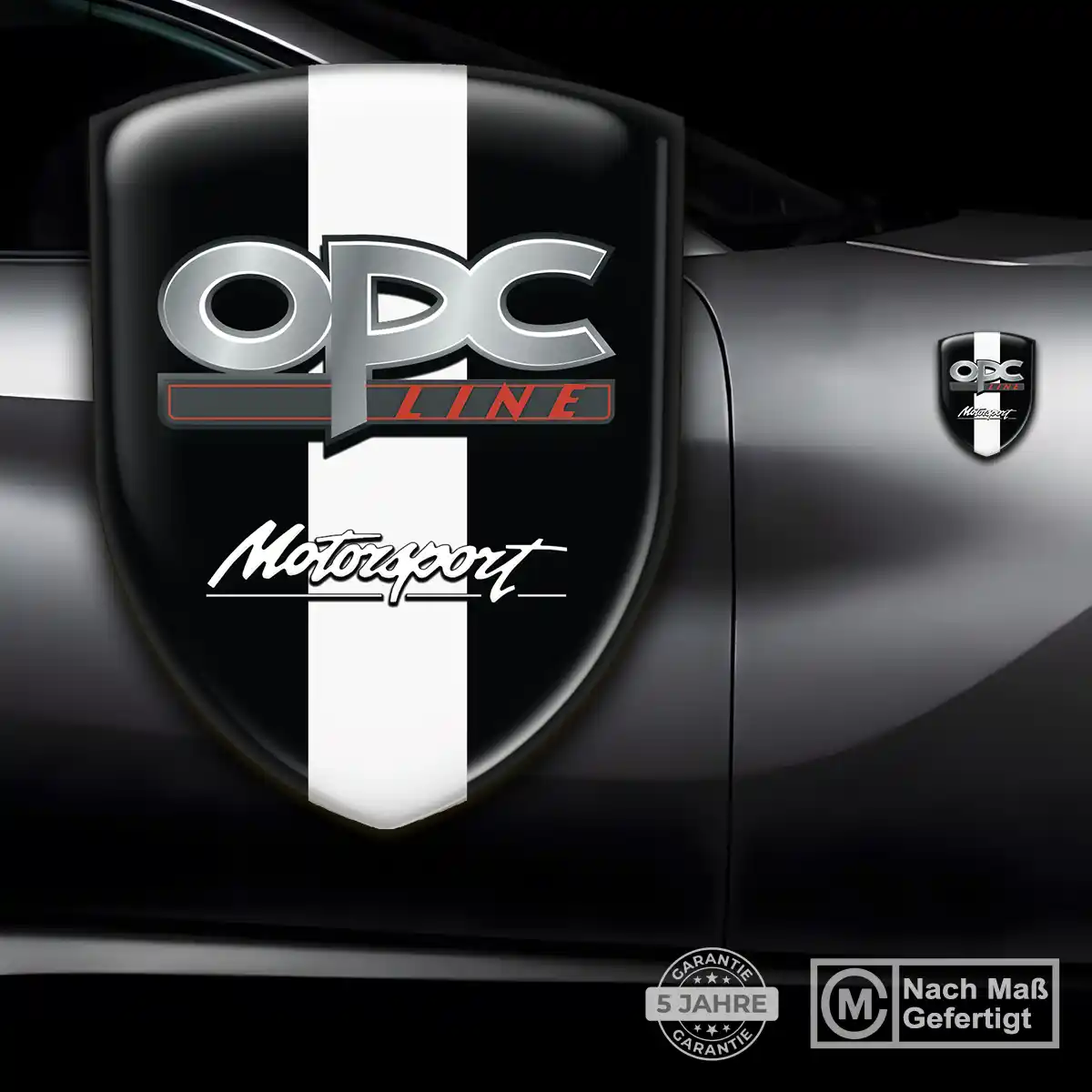 Opel 3D Gel Aufkleber Wappen Erstklassige Qualität