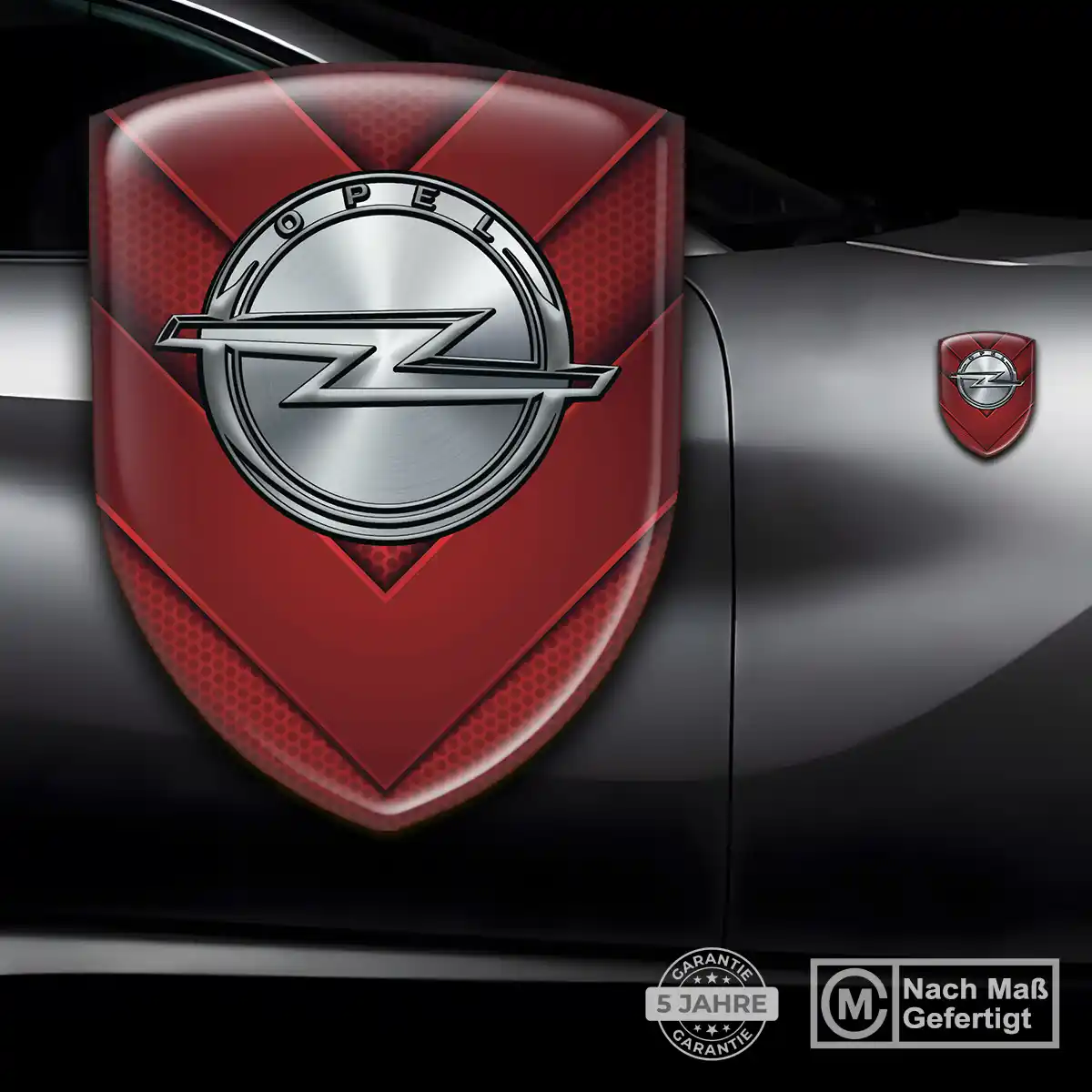 Opel 3D Gel Aufkleber Wappen Limitierte Auflage