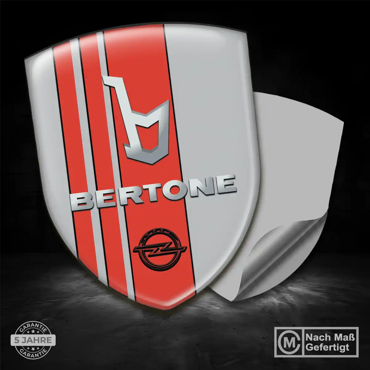 Opel Aufkleber 3D Gel Emblem Anspruchsvolles Design