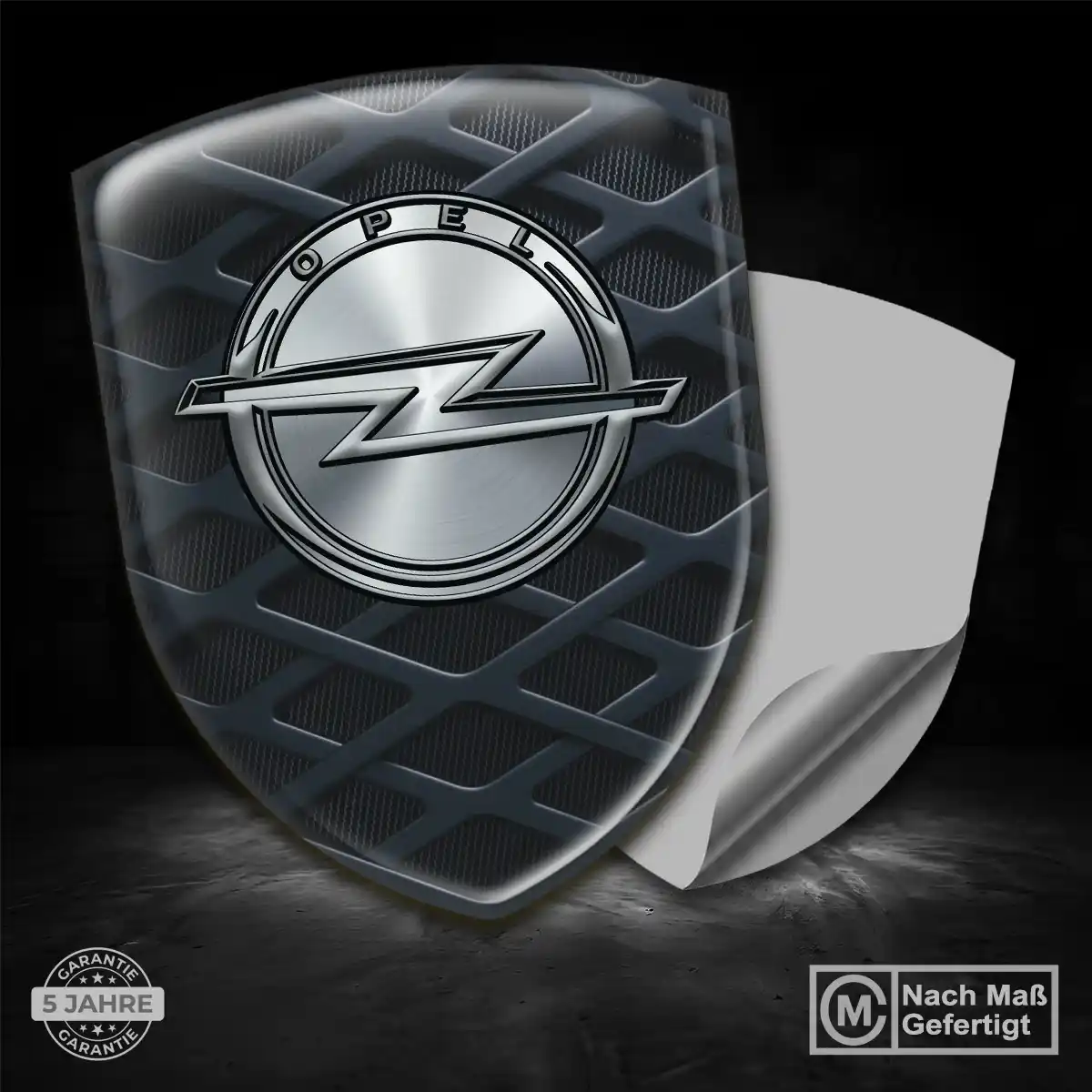 Opel Aufkleber 3D Gel Emblem Ausdrucksstarkes Design