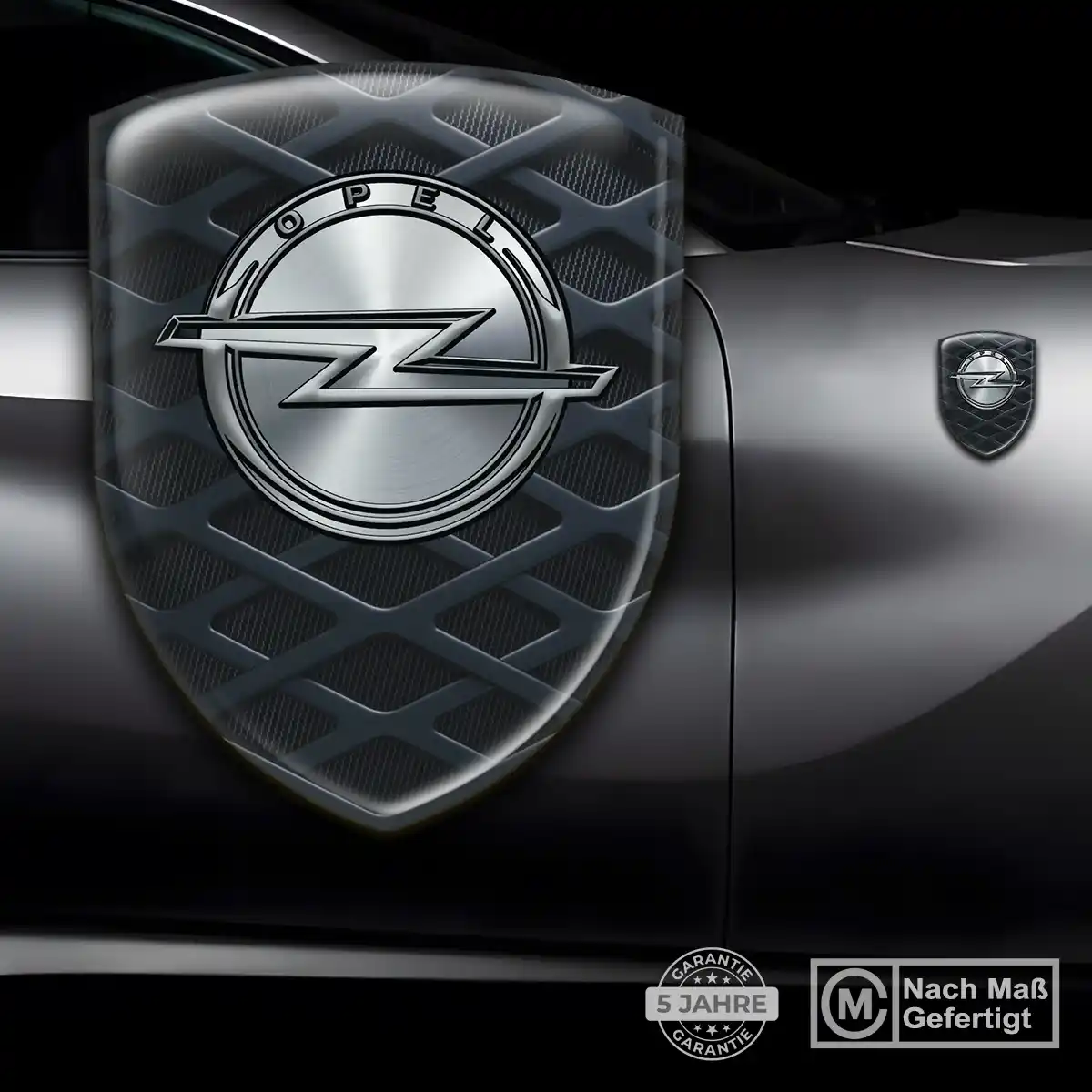 Opel Aufkleber 3D Gel Emblem Ausdrucksstarkes Design