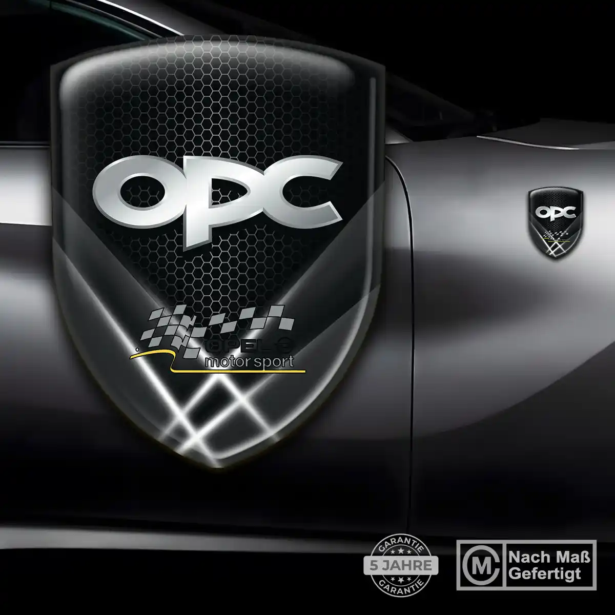 Opel Aufkleber 3D Gel Emblem Auto Interieurdesign