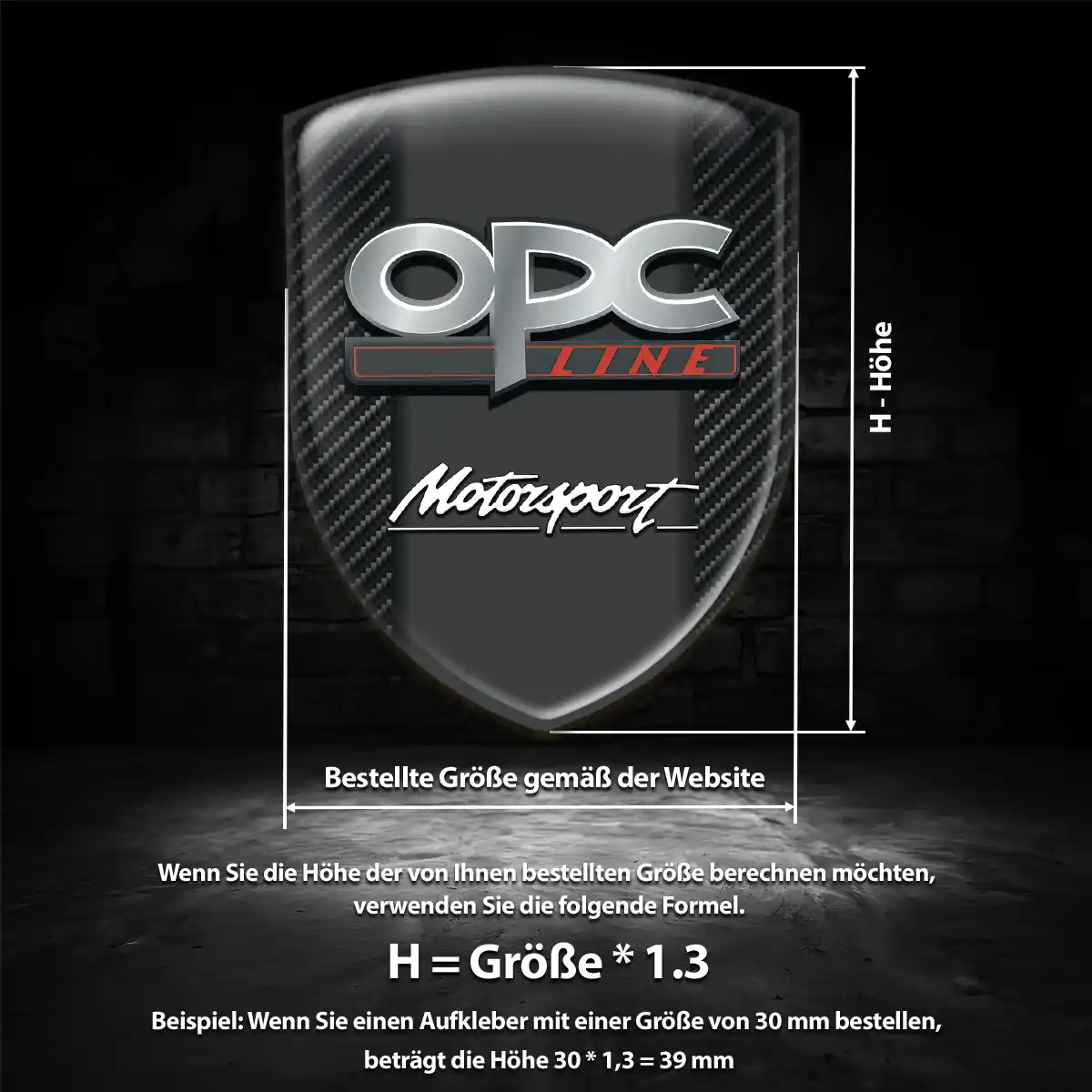 Opel Aufkleber 3D Gel Emblem Auto Luxus-Edition