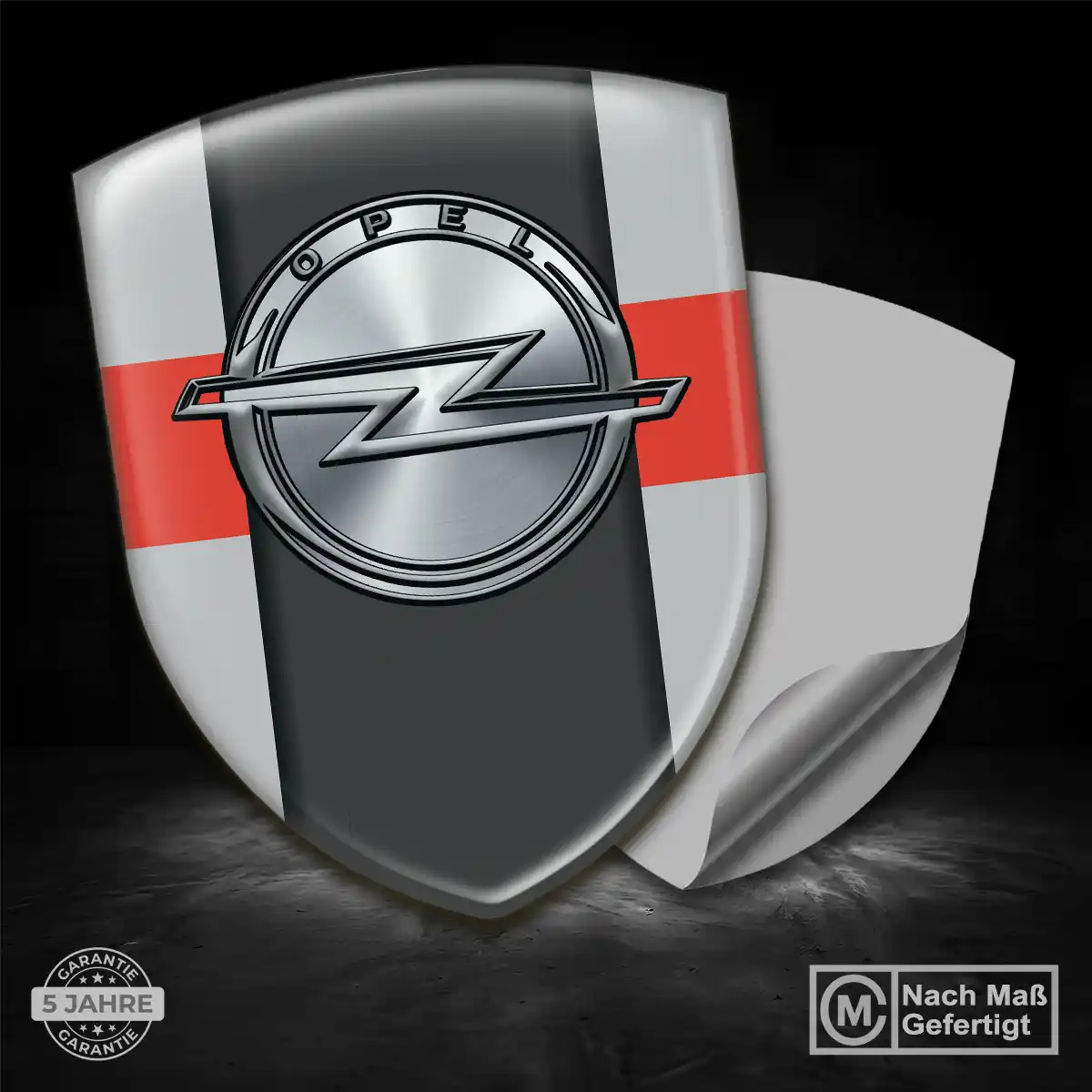 Opel Aufkleber 3D Gel Emblem Auto Markenedition