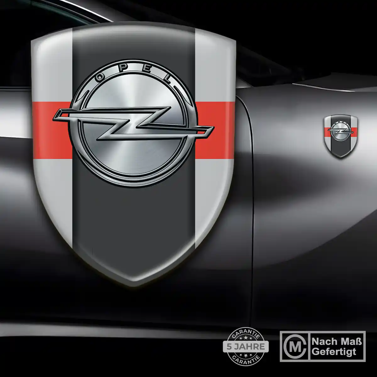 Opel Aufkleber 3D Gel Emblem Auto Markenedition
