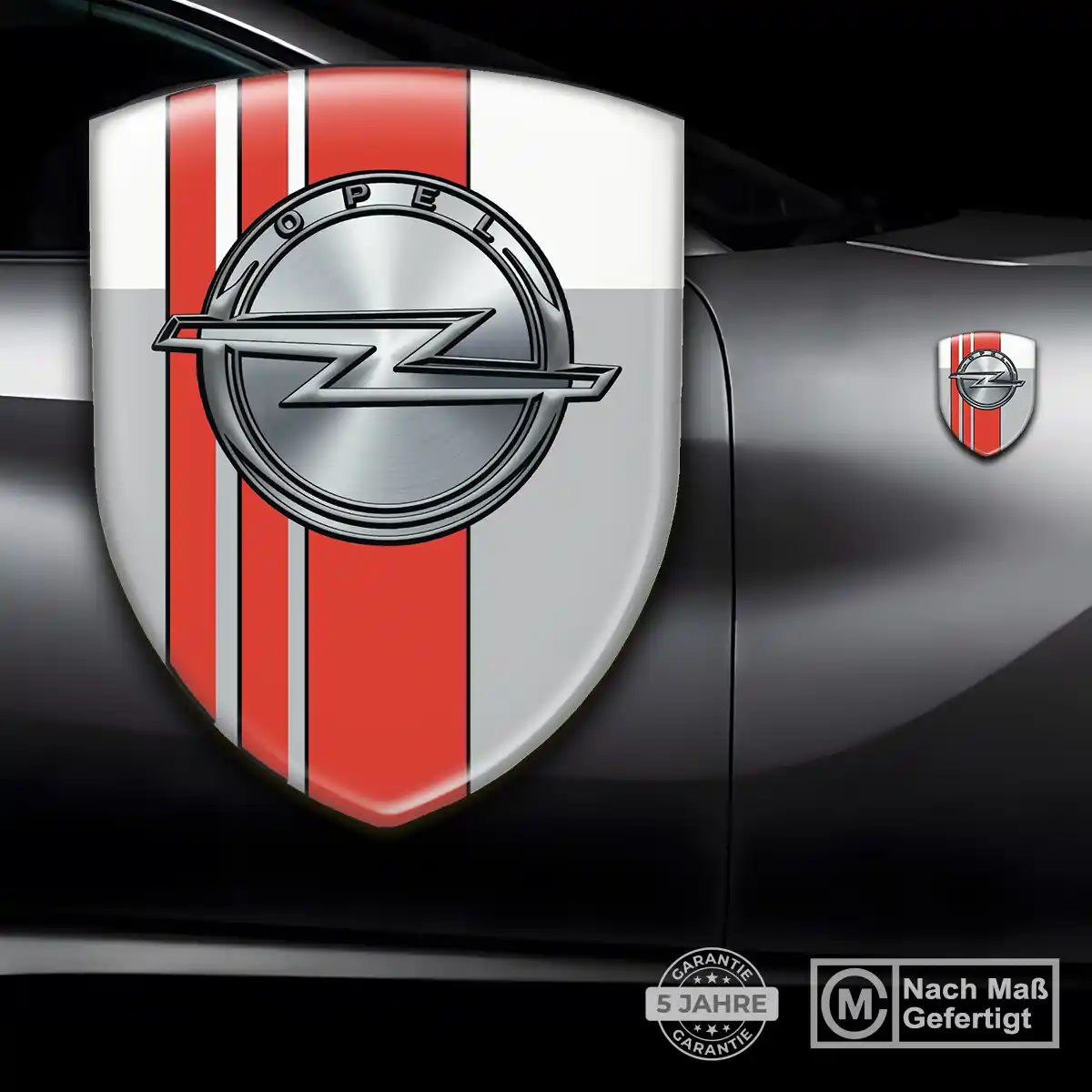 Opel Aufkleber 3D Gel Emblem Auto Premium-Edition