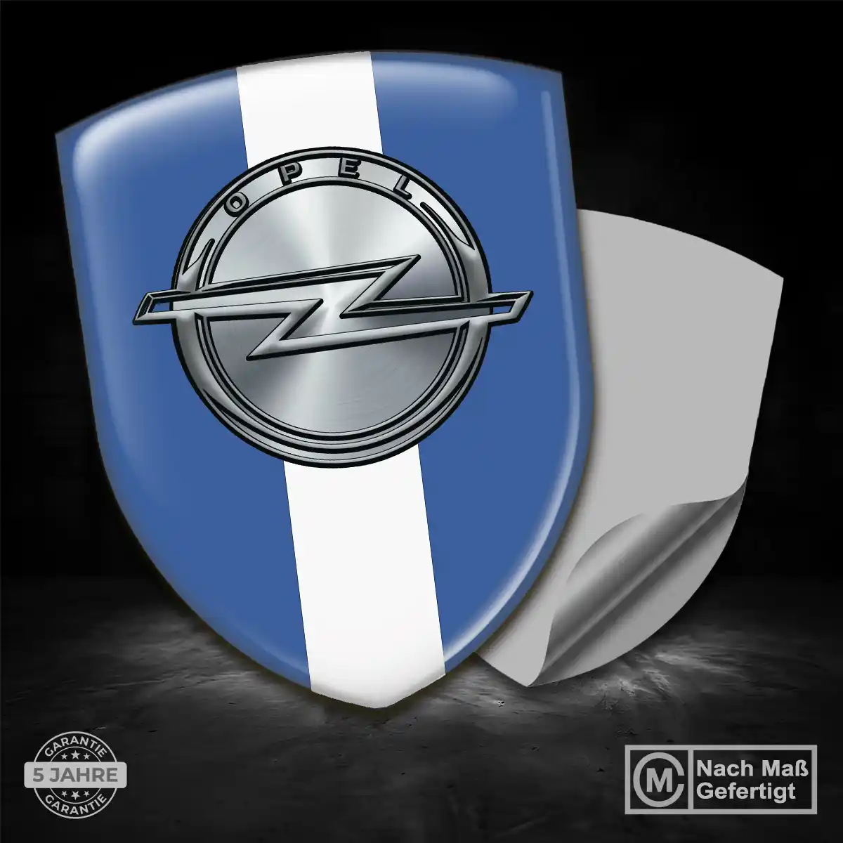 Opel Aufkleber 3D Gel Emblem Auto Stilvolles Design