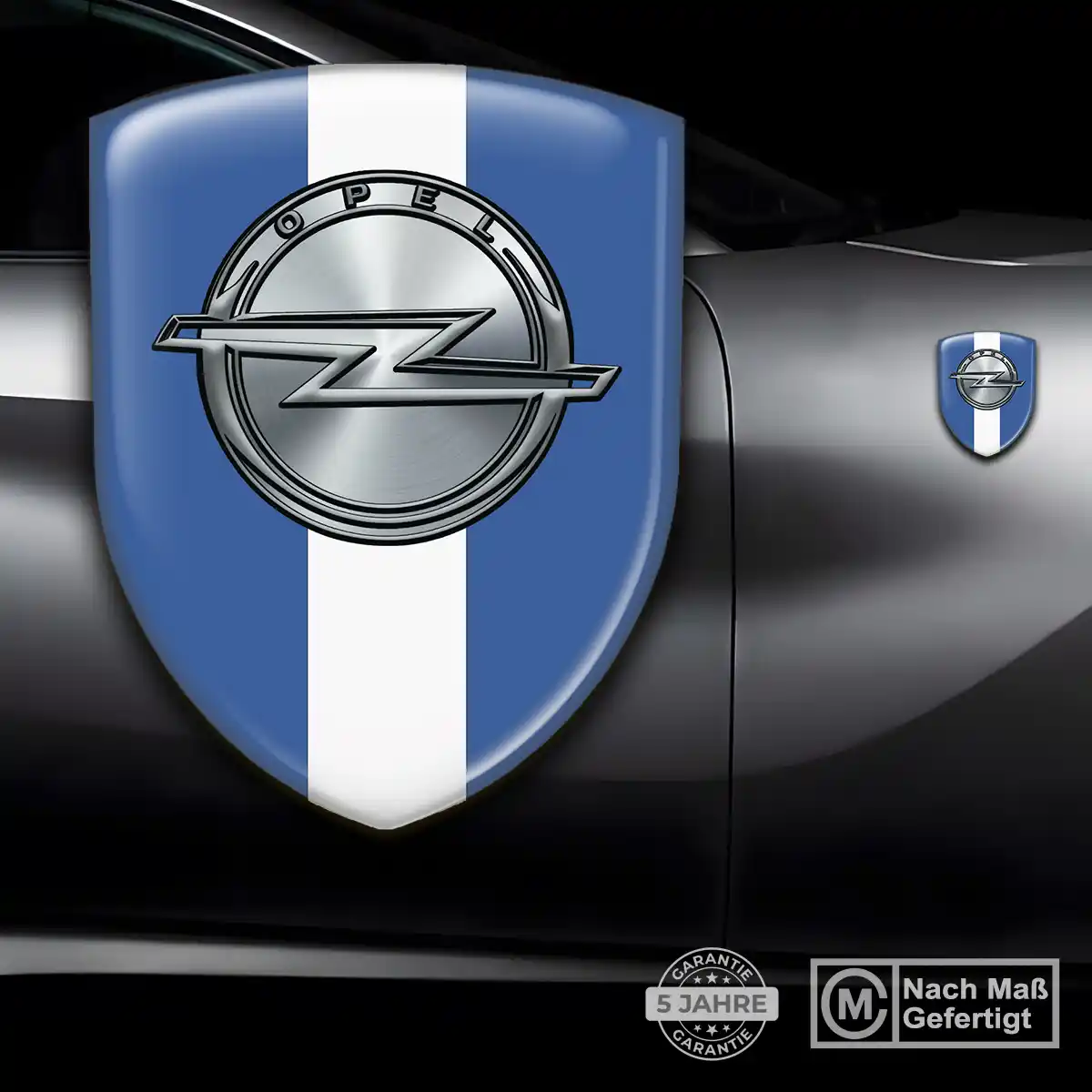 Opel Aufkleber 3D Gel Emblem Auto Stilvolles Design