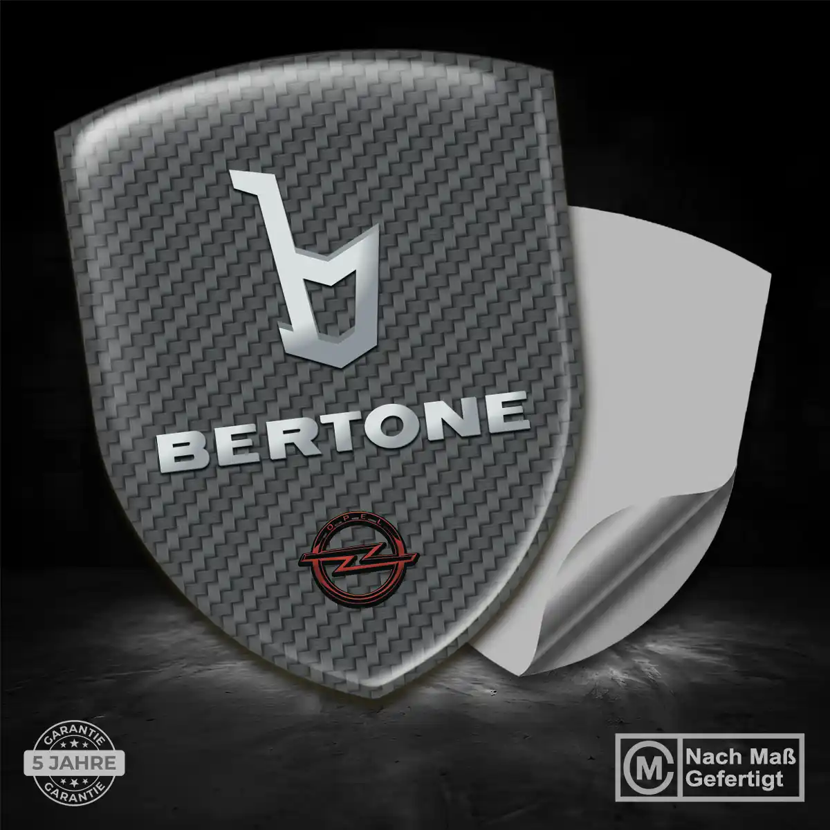 Opel Aufkleber 3D Gel Emblem Edles Design